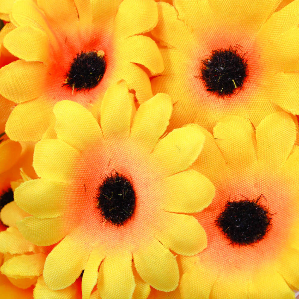 GIRASOL 50MM EM POLIESTER COM 100 PEÇAS