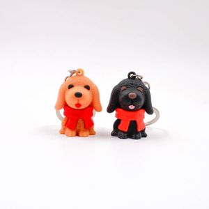 PINGENTE CACHORRO CACHECOL 45MM EMBORRACHADO COM 12 PEÇAS