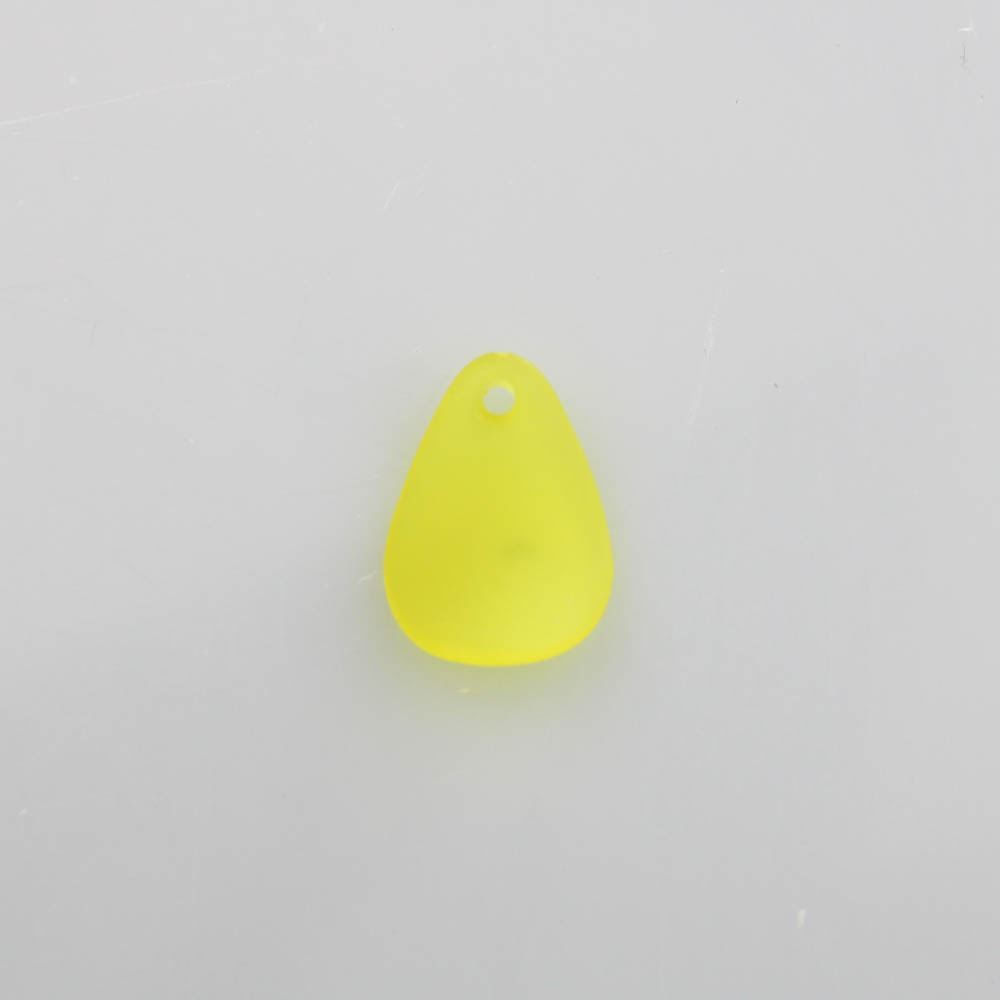 PINGENTE-PETALA-FOSCA-12X17MM-EM-ACRILICO-COM-500GR-022---AMARELO-22