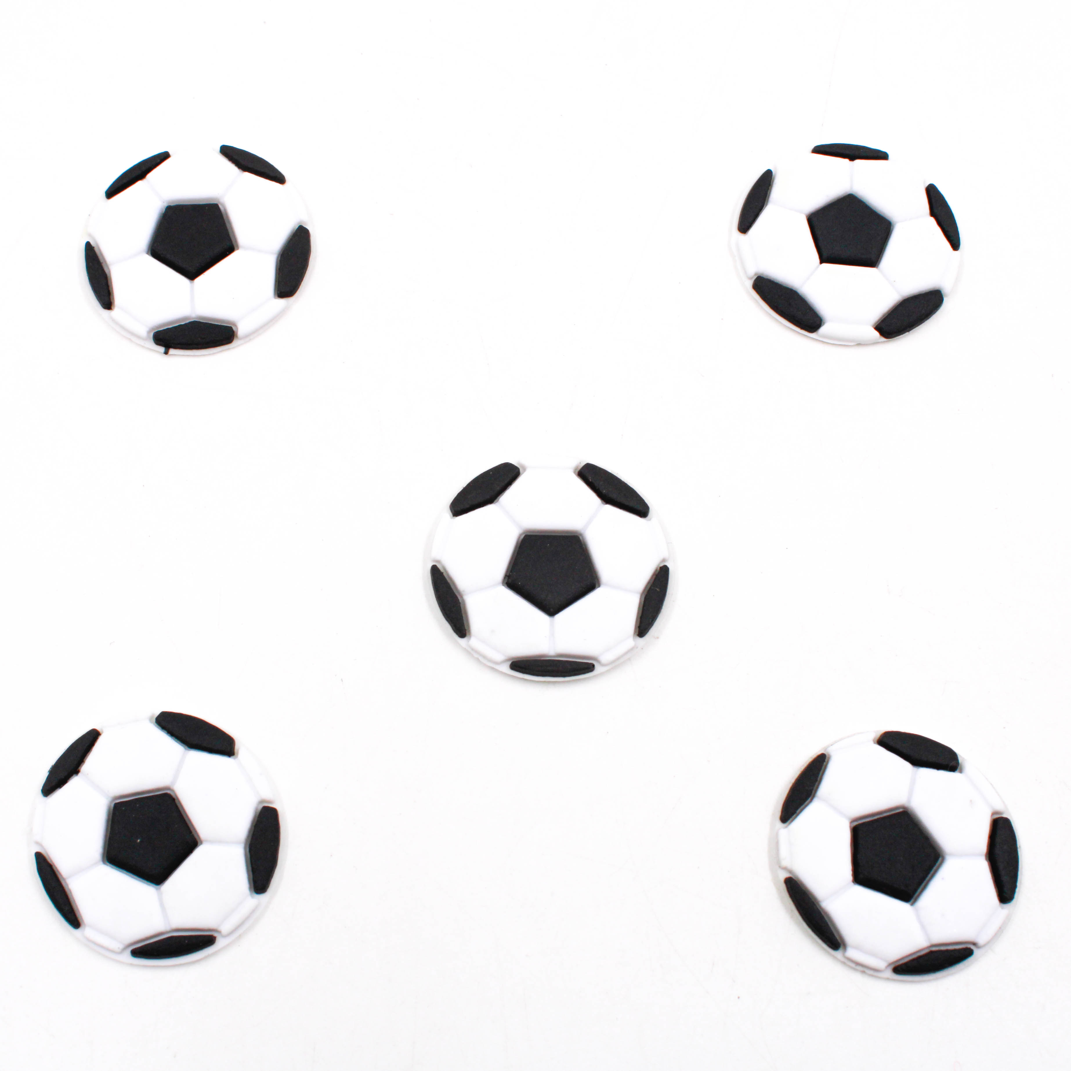 APLIQUE-BOLA-DE-FUTEBOL-25MM-EMBORRACHADO-COM-50-PECAS---209---BRANCO-209