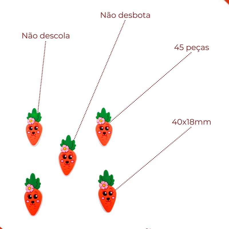 APLIQUE-CENOURA-40X18MM-EMBORRACHADO-COM-50-PECAS---LARANJA