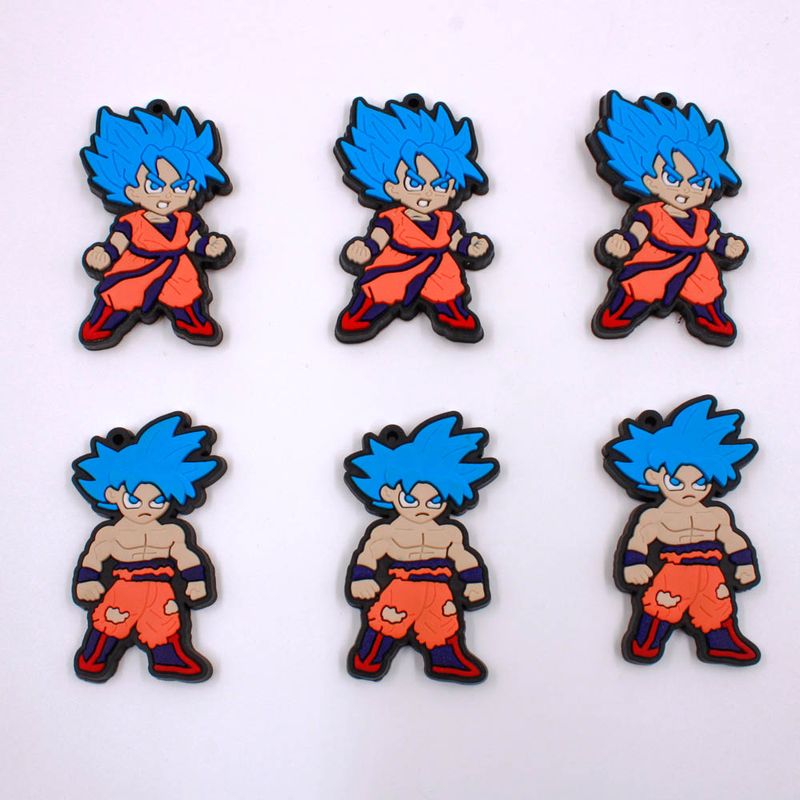 PINGENTE-GOKU-60MM-EMBORRACHADO-COM-50-PECAS---103-COLORIDO