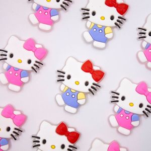 APLIQUE HELLO KITTY MACACÃO 38X32MM EMBORRACHADO COM 50 PEÇAS