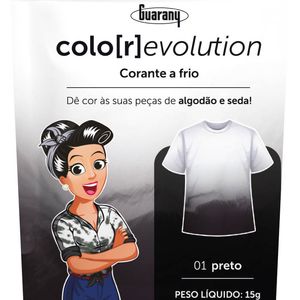 CORANTE PARA ALGODÃO COLOREVOLUTION 15G GUARANY