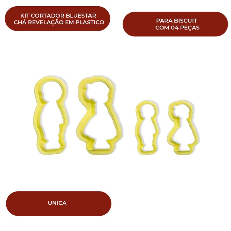 KIT-CORTADOR-BLUESTAR-CHA-REVELACAO-EM-PLASTICO-COM-04-PECAS---UNICA