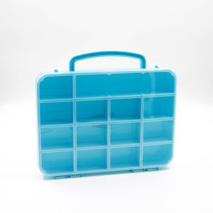 CAIXA ORGANIZADORA MALETA 18X25CM COM 14 DIVISORIAS