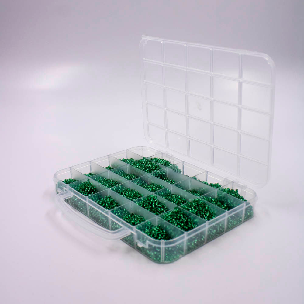 MALETA-ORGANIZADORA-TRANSLUCIDA-RETANGULAR-12X17CM-25-DIVISORIAS-EM-PLASTICO---CRISTAL-TRANSPARENTE