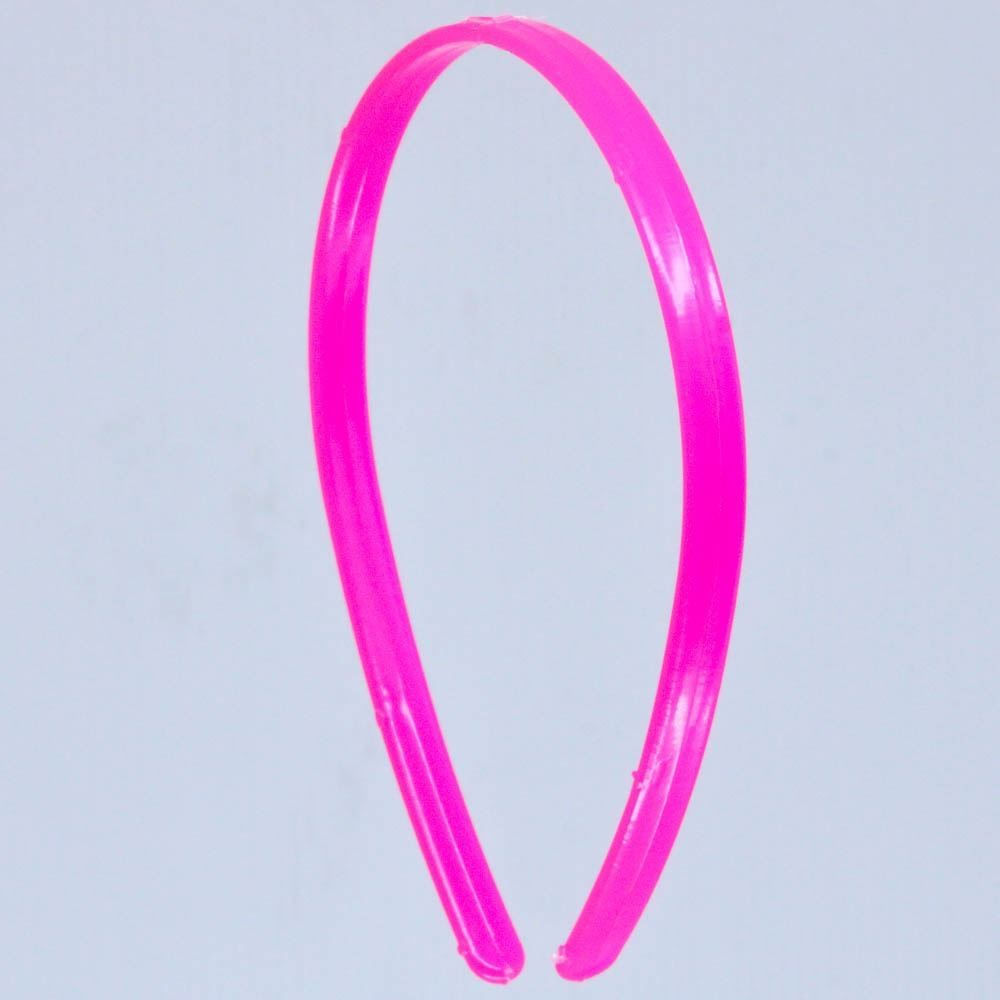 TIARA-SEM-DENTE-10MM-EM-PLASTICO-COM-24-UNIDADES-034M---PINK-NEON-034