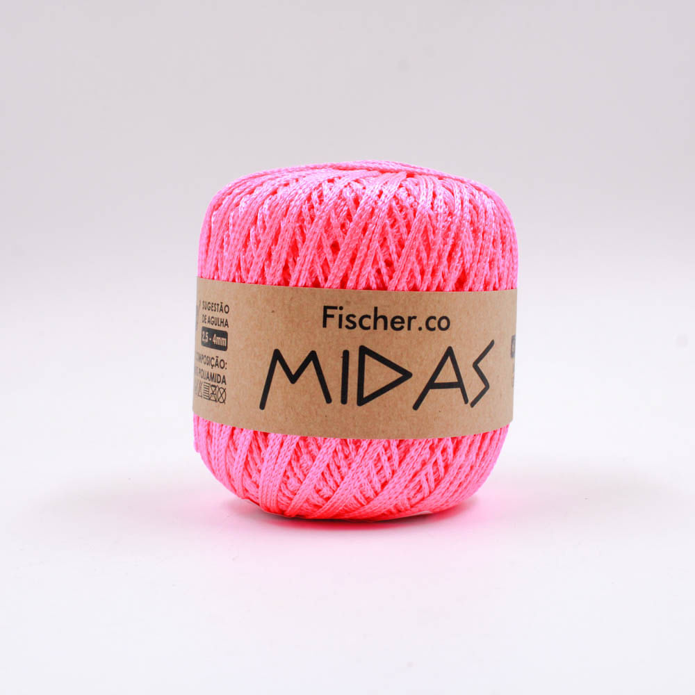 FIO-MIDAS-FISCHER-162-METROS-COM-100G---21104---ROSA-NEON