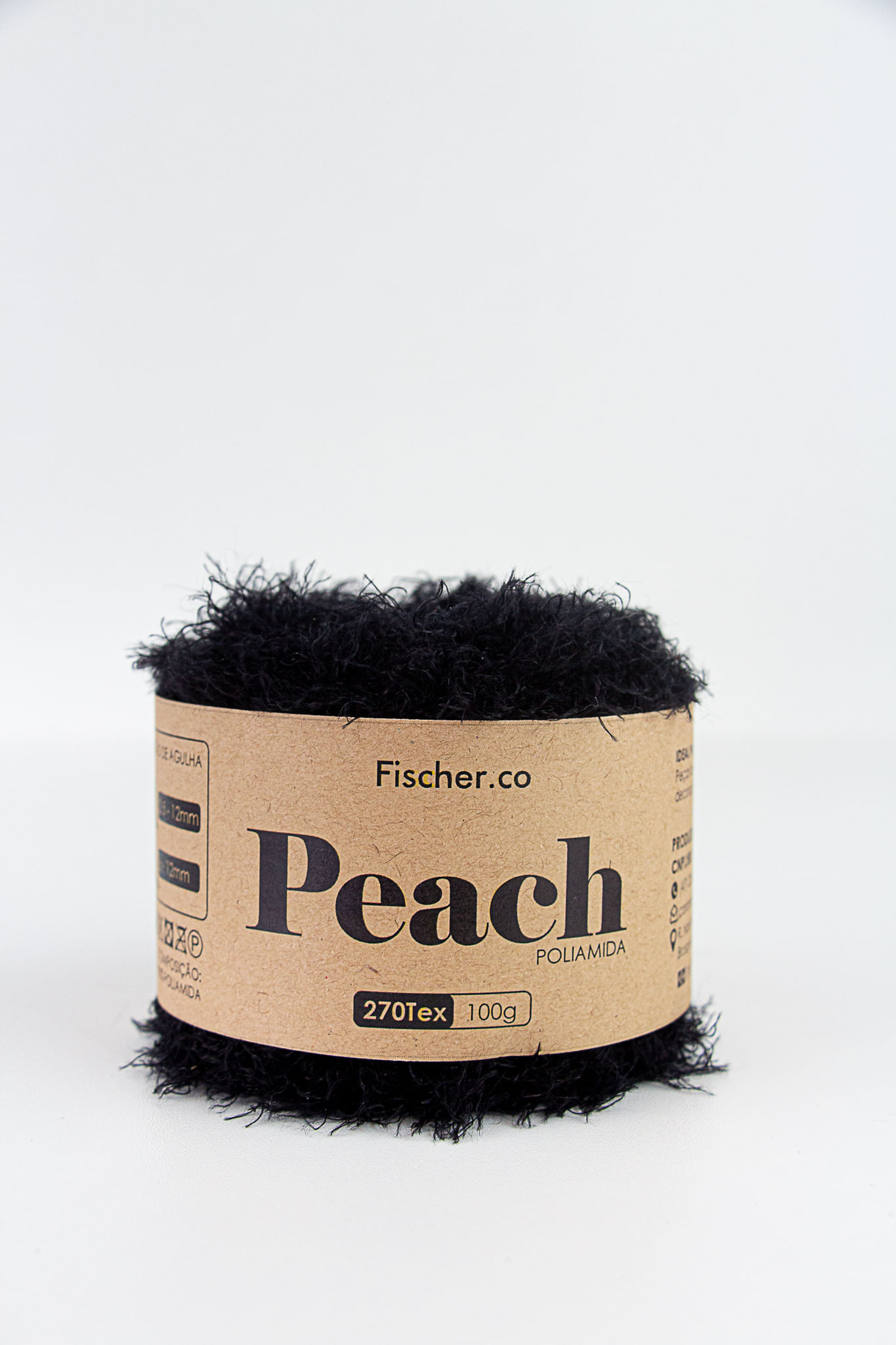 FIO PEACH FISCHER EM POLIAMIDA COM 300 METROS