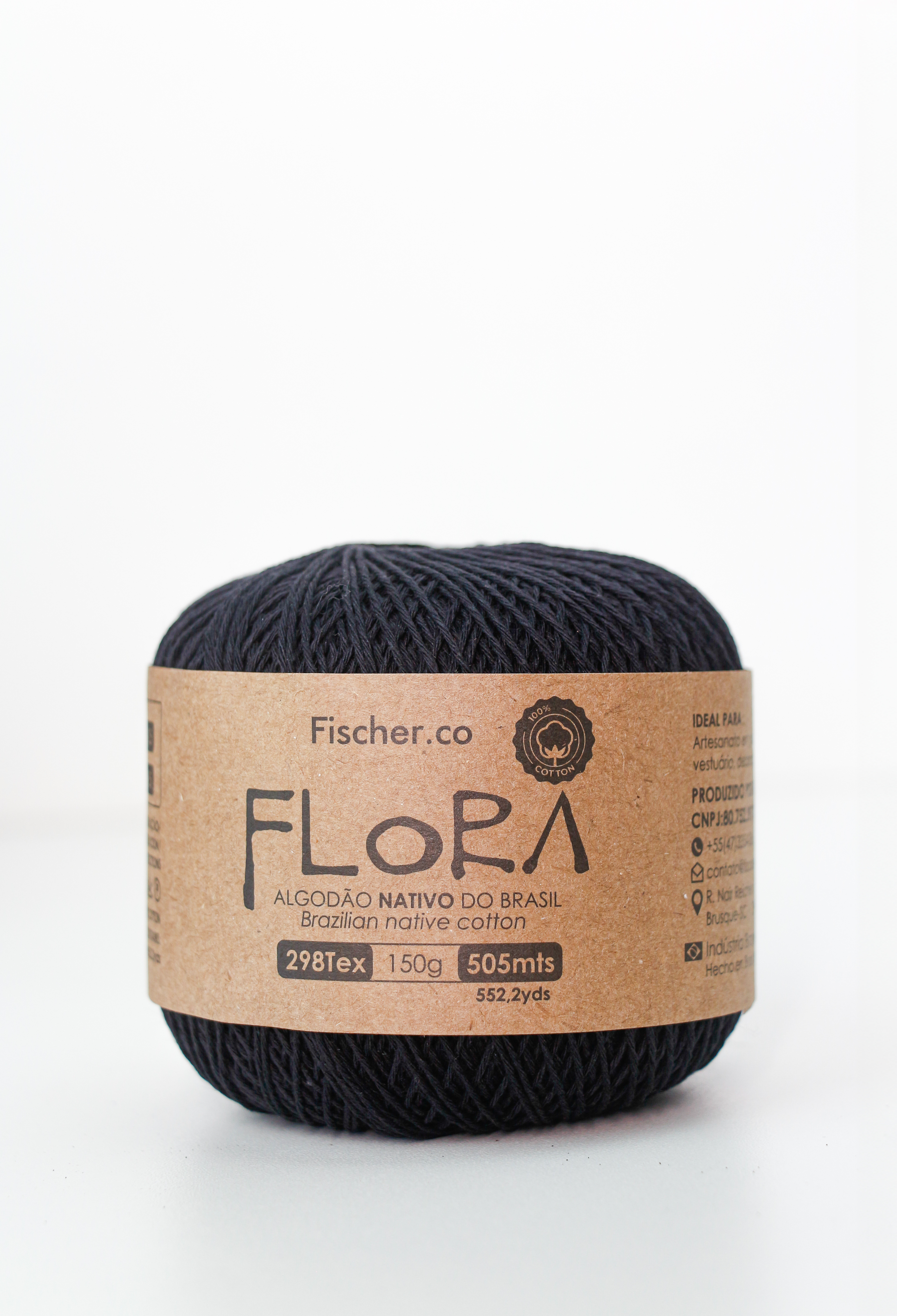 FIO-FISCHER-FLORA-EM-ALGODAO-COM-150G---3004FM---PRETO