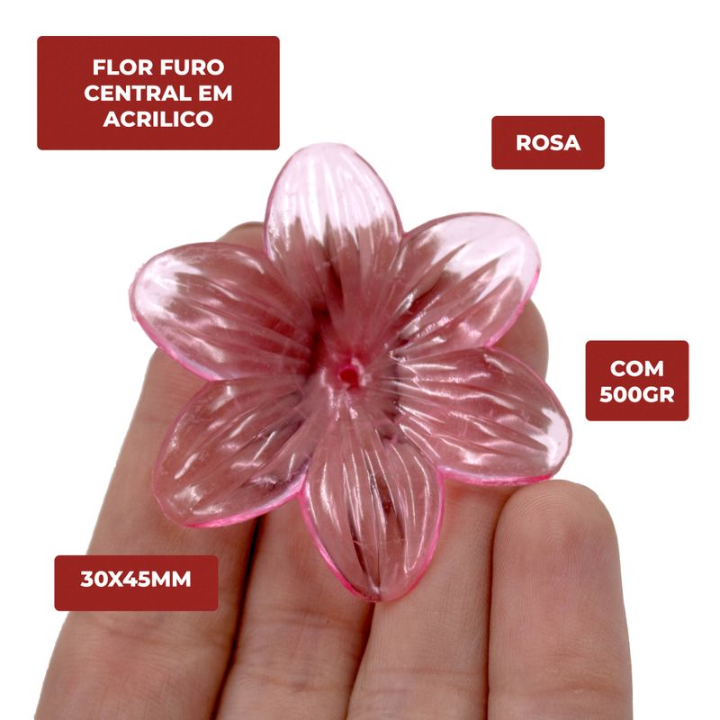 FLOR-FURO-CENTRAL-30X45MM-EM-ACRILICO-COM-500GR-337---ROSA