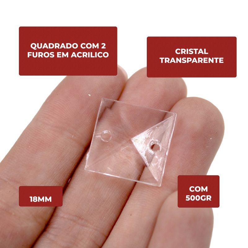 QUADRADO-COM-2-FUROS-18MM-EM-ACRILICO-COM-500GR-001---CRISTAL-TRANSPARENTE-001