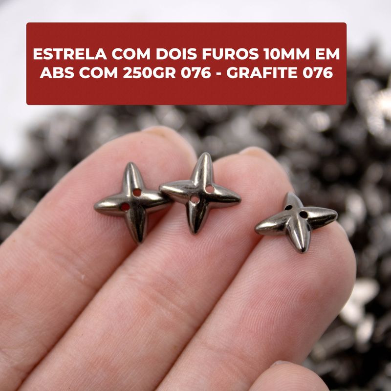 ESTRELA-COM-DOIS-FUROS-10MM-EM-ABS-COM-250GR-076---GRAFITE-076