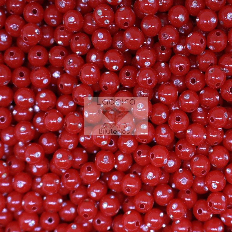 BOLA-COM-STRASS-06MM-EM-ACRILICO-COM-500GR-012---VERMELHO-12