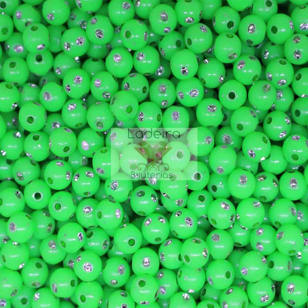 BOLA-COM-STRASS-06MM-EM-ACRILICO-COM-500GR-036---VERDE-036