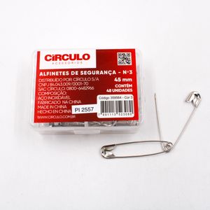 ALFINETE DE SEGURANÇA 45MM N3 CIRCULO