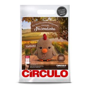 KIT AMIGURUMI CIRCULO FAZENDINHA