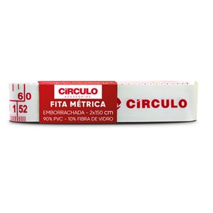 FITA METRICA EMBORRACHADA 150CM CIRCULO