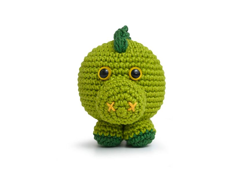 KIT-AMIGURUMI-CIRCULO-BICHOS-BOLAS---COR-09---DINOSSAURO