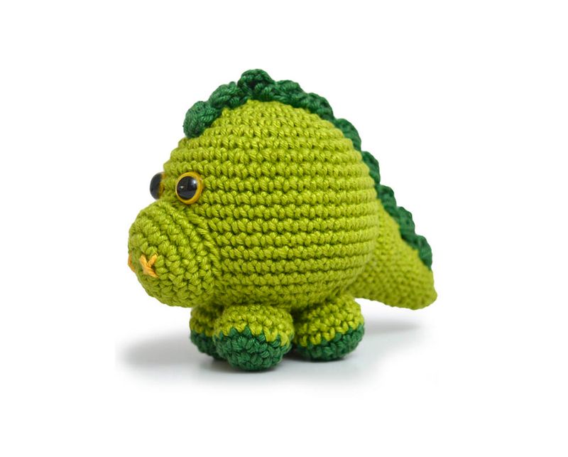 KIT-AMIGURUMI-CIRCULO-BICHOS-BOLAS---COR-09---DINOSSAURO