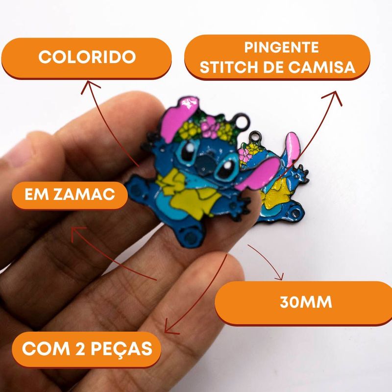 PINGENTE-STITCH-DE-CAMISA-30MM-EM-ZAMAC-COM-02-PECAS---103---COLORIDO