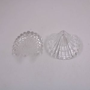 CONCHA DO MAR PECTEN SCALLOP 78X75MM EM ACRILICO COM 25G