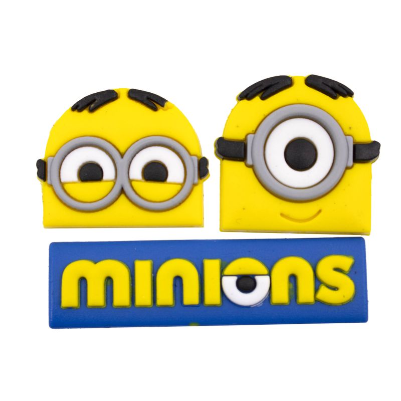 KIT-APLIQUE-MINIONS-EMBORRACHADO-COM-50-PECAS---103---COLORIDO