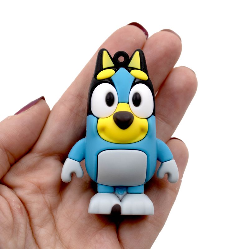 PINGENTE-BLUEY-65MM-EMBORRACHADO-COM-12-PECAS---103---COLORIDO