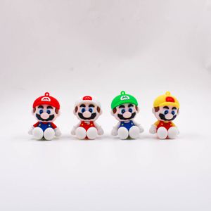 KIT PINGENTES MARIO 60MM EMBORRACHADO 02 PEÇAS