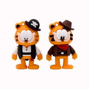 PINGENTES GARFIELD 50MM EMBORRACHADO COM 02 PEÇAS