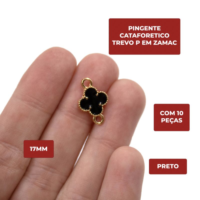 PINGENTE-CATAFORETICO-TREVO-P-17MM-EM-ZAMAC-COM-10-PECAS---225---PRETO-225