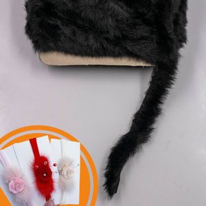 POMPOM BIGODE 10MM EM POLIESTER COM 20 METROS