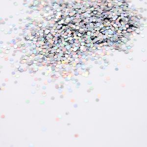 GLITTER FLOCADO 01MM EM PVC COM 500G