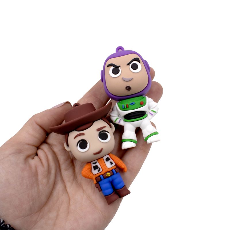 PINGENTES-PERSONAGENS-TOY-STORY-60MM-EMBORRACHADO-COM-12-PECAS---103---COLORIDO