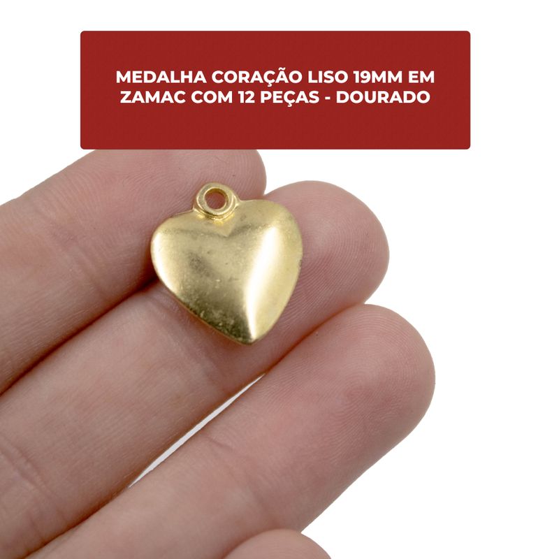 MEDALHA-CORACAO-LISO-19MM-EM-ZAMAC-COM-12-PECAS---DOURADO