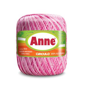 LINHA CIRCULO ANNE MULTICOLOR 500M EM ALGODÃO COM 147G