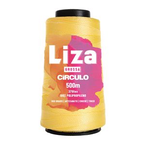 FIO CIRCULO LIZA GROSSA 500M EM ACRÍLICO COM 187G