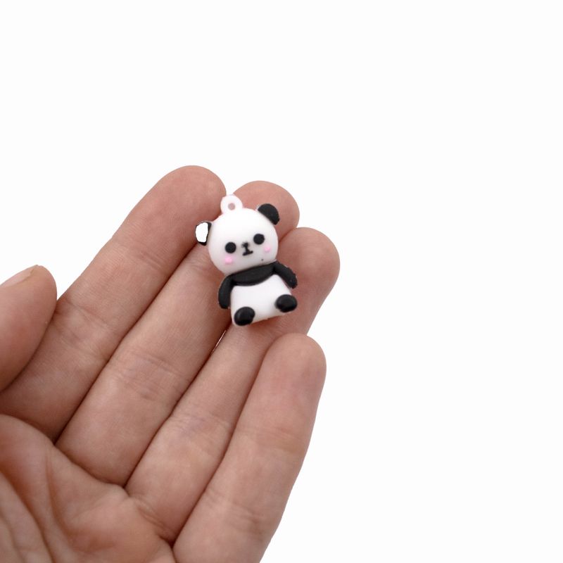 PINGENTE-PANDA-25MM-EMBORRACHADO-COM-100-UNIDADES---PRETO-E-BRANCO