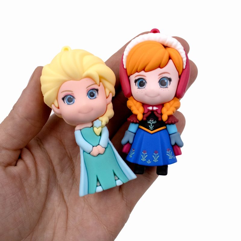 PINGENTE-PERSONAGENS-FROZEN-65MM-EMBORRACHADO-COM-12-PECAS---103---COLORIDO