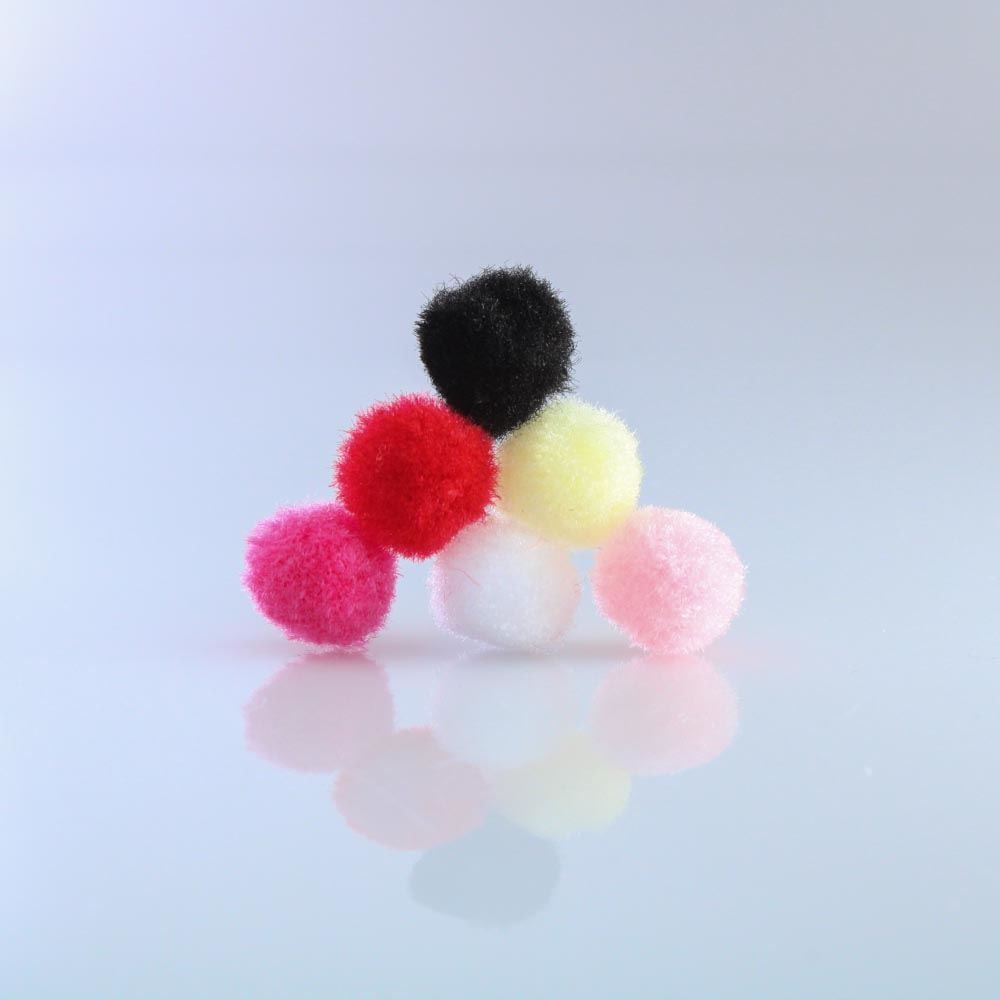 POMPOM-BOLINHA-MICROFIBRA-15MM-EM-POLIESTER-COM-1000-PECAS-103---COLORIDO-103