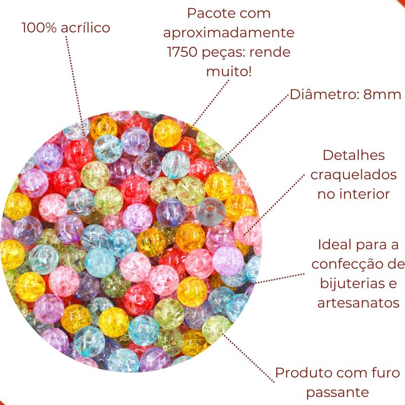 BOLA-ACRILICA-CRAQUELE-08MM-COM-500GR---103---COLORIDO-103