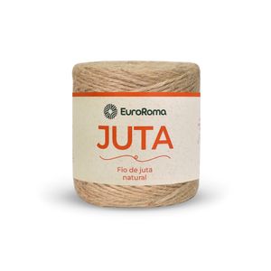 FIO EUROROMA JUTA NATURAL 10/4 COM 125 METROS