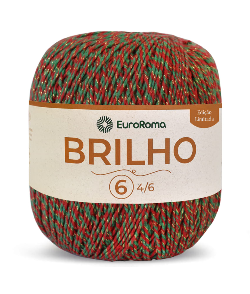 BARBANTE-EUROROMA-BRILHO-ESPECIAL-NATAL-N6-4-6-COM-400G---5030---VERDE-VERMELHO-OURO