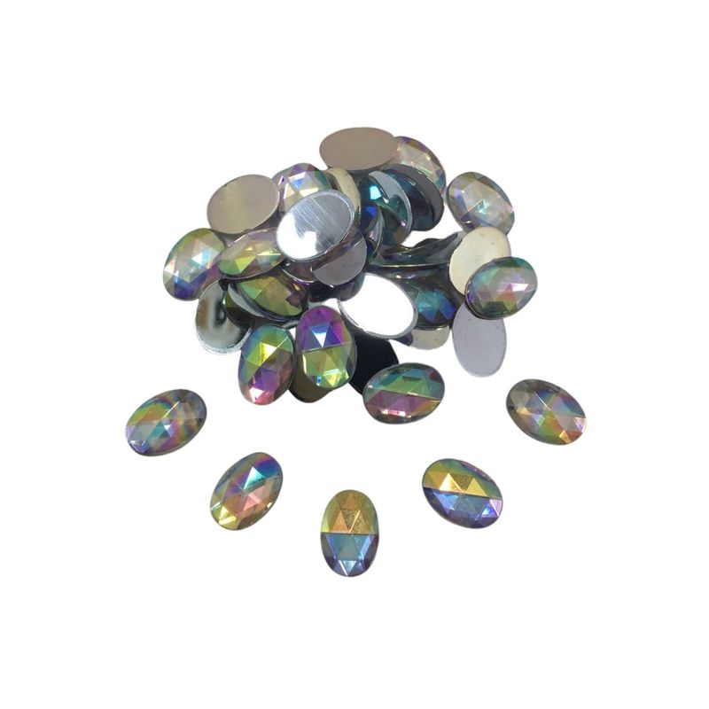 CHATON-PARA-COLAGEM-OVAL-SEXTAVADO-13X18MM-EM-ACRILICO-COM-250GR-079---CRISTAL-AB-079