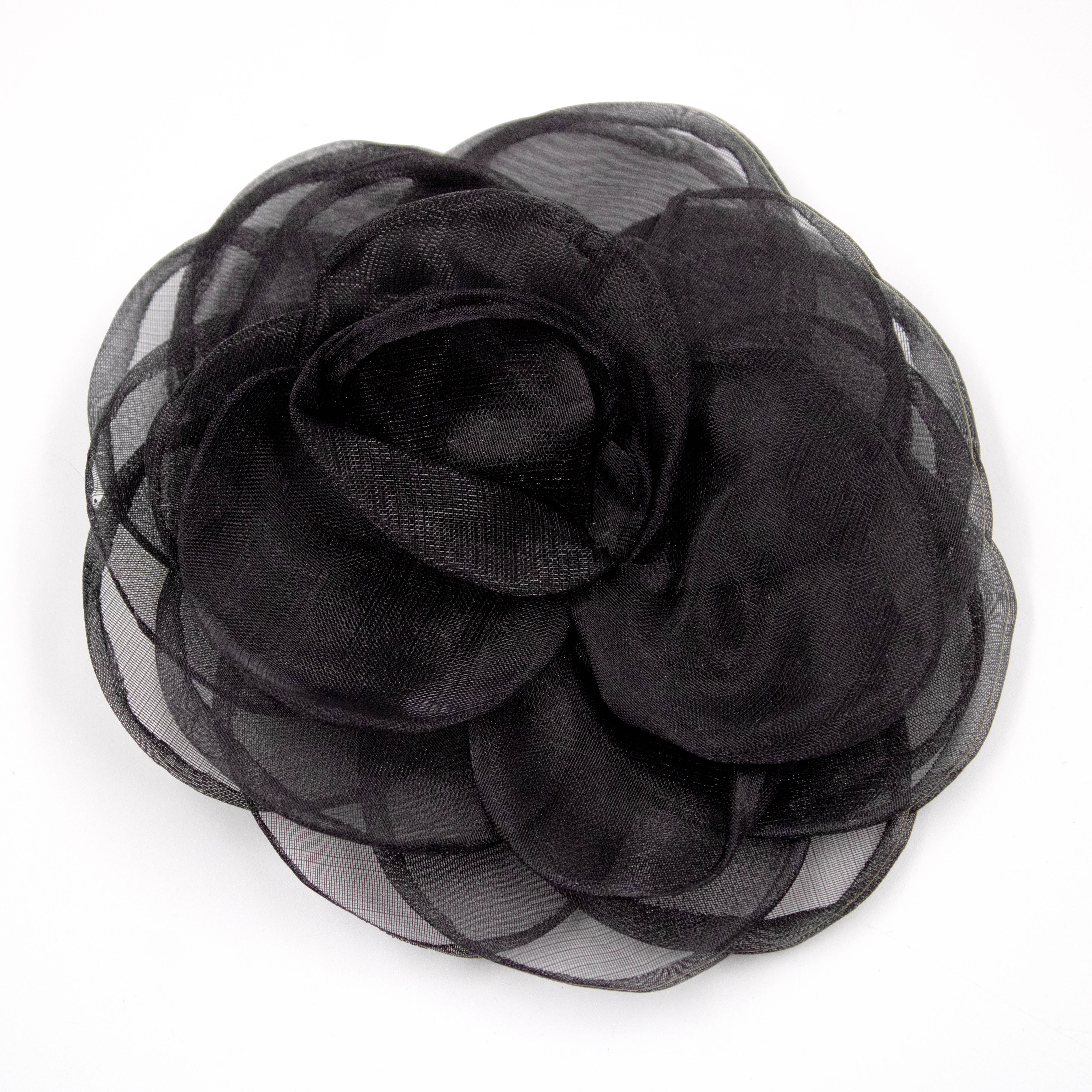 APLIQUE-FLOR-DE-ORGANZA-11CM-COM-12-PECAS---225---PRETO-225