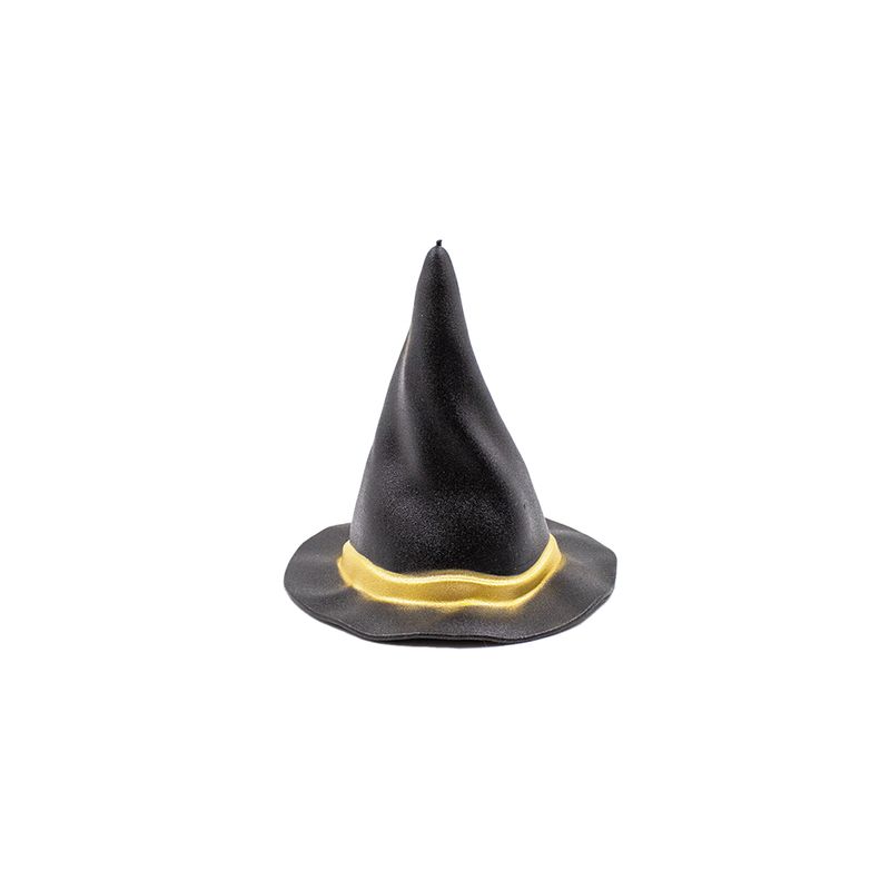 APLIQUE-CHAPEU-DE-BRUXA-HALLOWEEN-75MM-EM-PLASTICO-COM-20-PECAS---225---PRETO-225