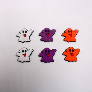 APLIQUE FANTASMA HALLOWEEN 40X32MM EMBORRACHADO COM 50 PEÇAS