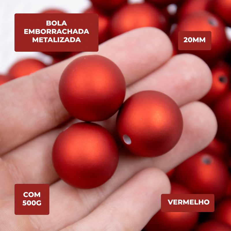 BOLA-EMBORRACHADA-METALIZADA-20MM-COM-500G---201---VERMELHO