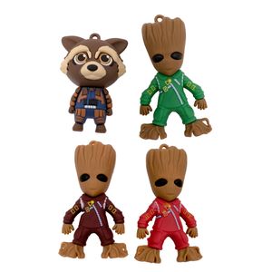 PINGENTES GROOT E ROCKET 75MM EMBORRACHADO COM 12 PEÇAS